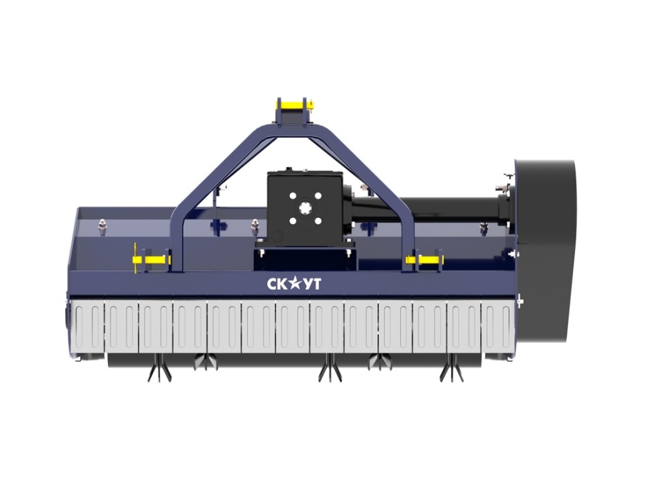 Мульчер (измельчитель) навесной СКАУТ SCQ-220 с катком